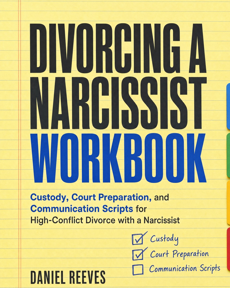 Cover of the Divorcing a Narcissist Workbook